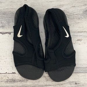 Kids Nike Black Water Sandals Black NO SIZE TAG
